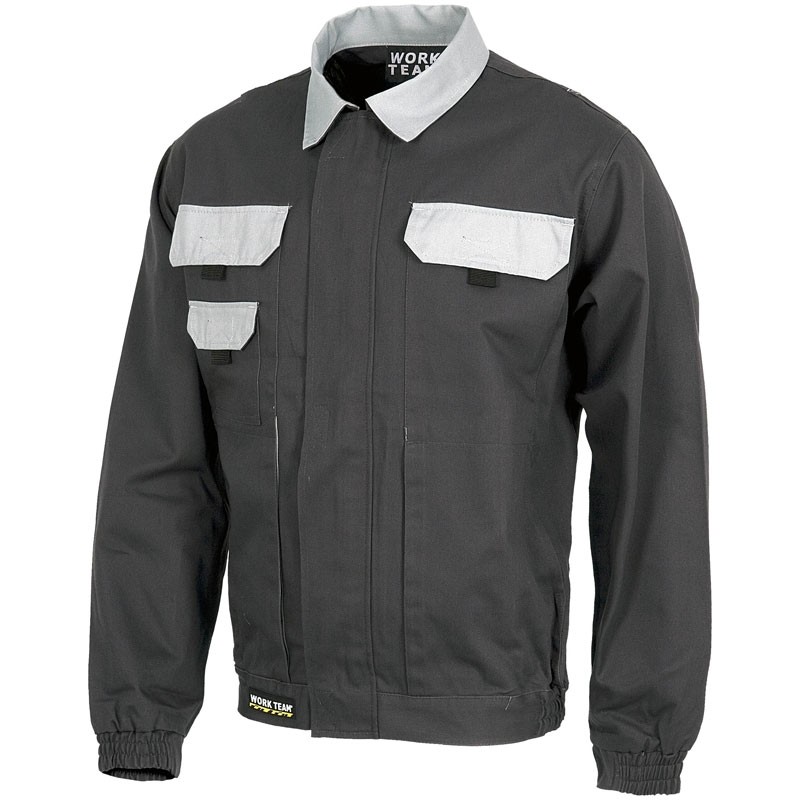 Giacca combinata in cotone multitasche ad alta resistenza - Workteam