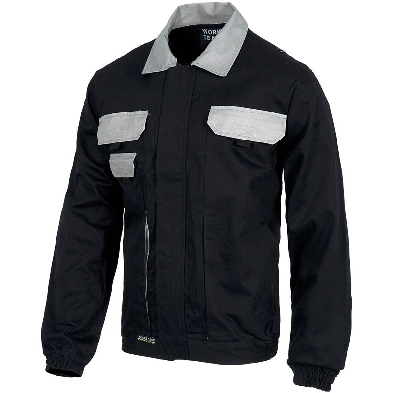 Giacca combinata in cotone multitasche ad alta resistenza - Workteam