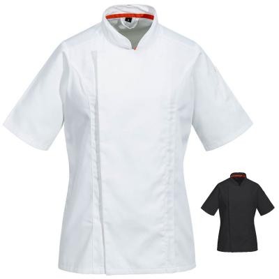 Giacca Cuoco Portwest C736 Maniche Corte Donna