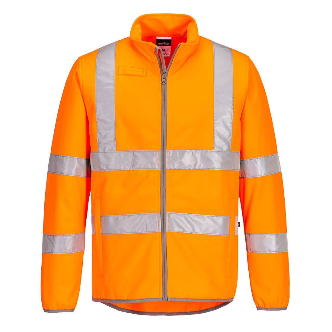 Giacca da Lavoro Alta Visibilit� Multitasche Antivento Impermeabile Softshell Portwest EC24