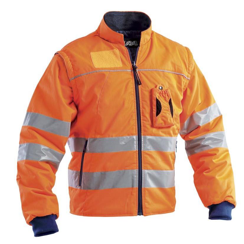 Giacca da Lavoro Alta visibilit� Multitasche con maniche staccabili P&P Loyal GGXB5 214