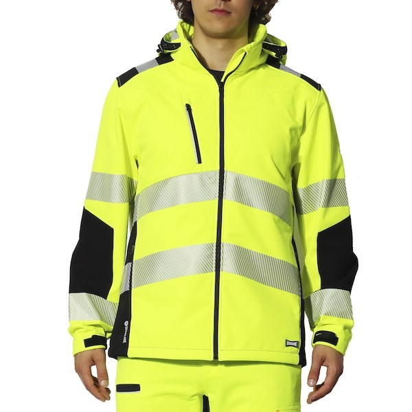 Giacca da lavoro Alta visibilit� Multitasche Impermeabile Flexia Issa Line 04595