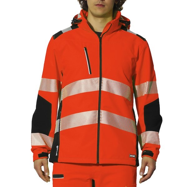 Giacca da lavoro Alta visibilit� Multitasche Impermeabile Flexia Issa Line 04595