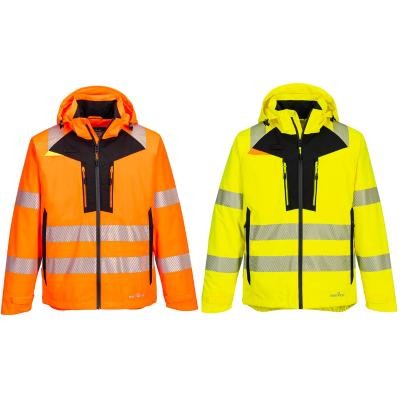 Giacca da Lavoro Alta Visibilit� Multitasche Impermeabile Portwest DX462