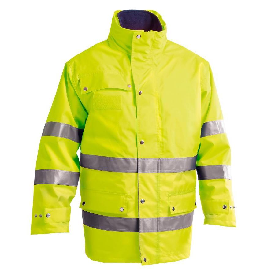 Giacca da Lavoro Alta visibilit� Multitasche Invernale 300 D P&P Loyal GGX30 413
