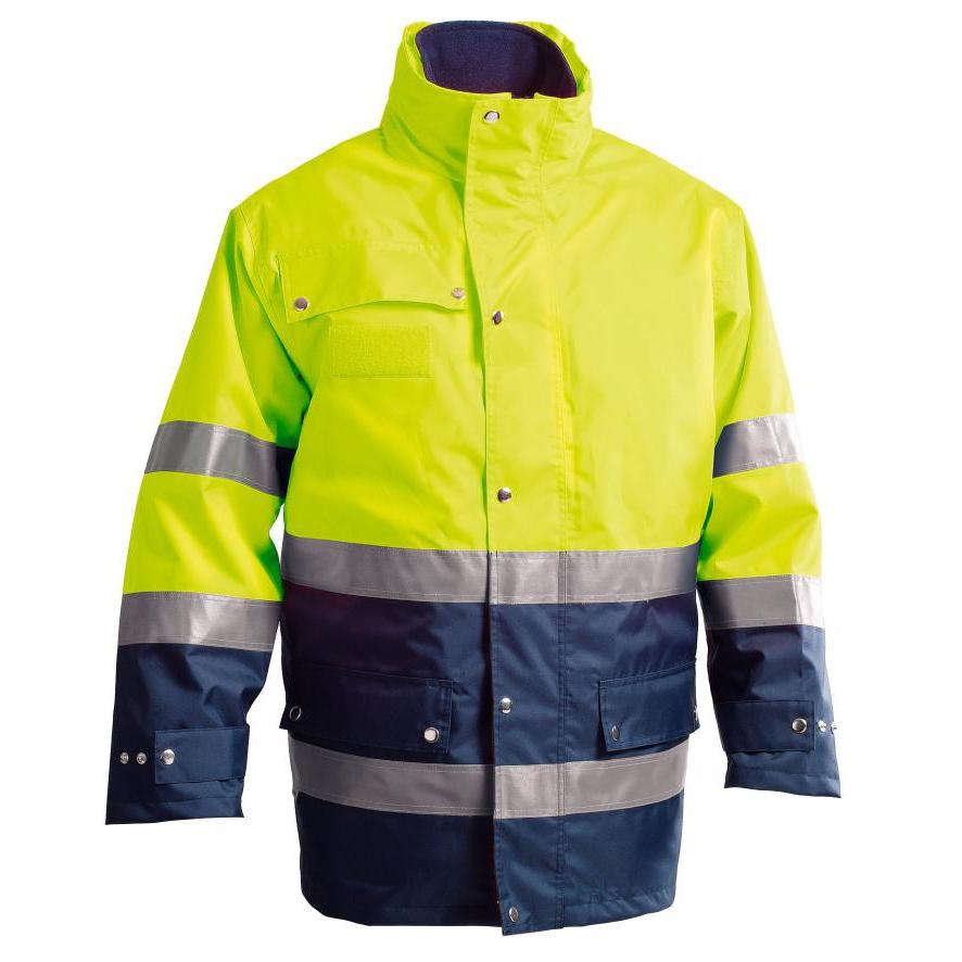 Giacca da Lavoro Alta visibilit� Multitasche Invernale 300 D P&P Loyal GGX30 413