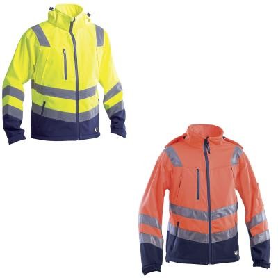 Giacca da Lavoro Alta visibilit� Multitasche Softshell P&P Loyal GGXA7 414
