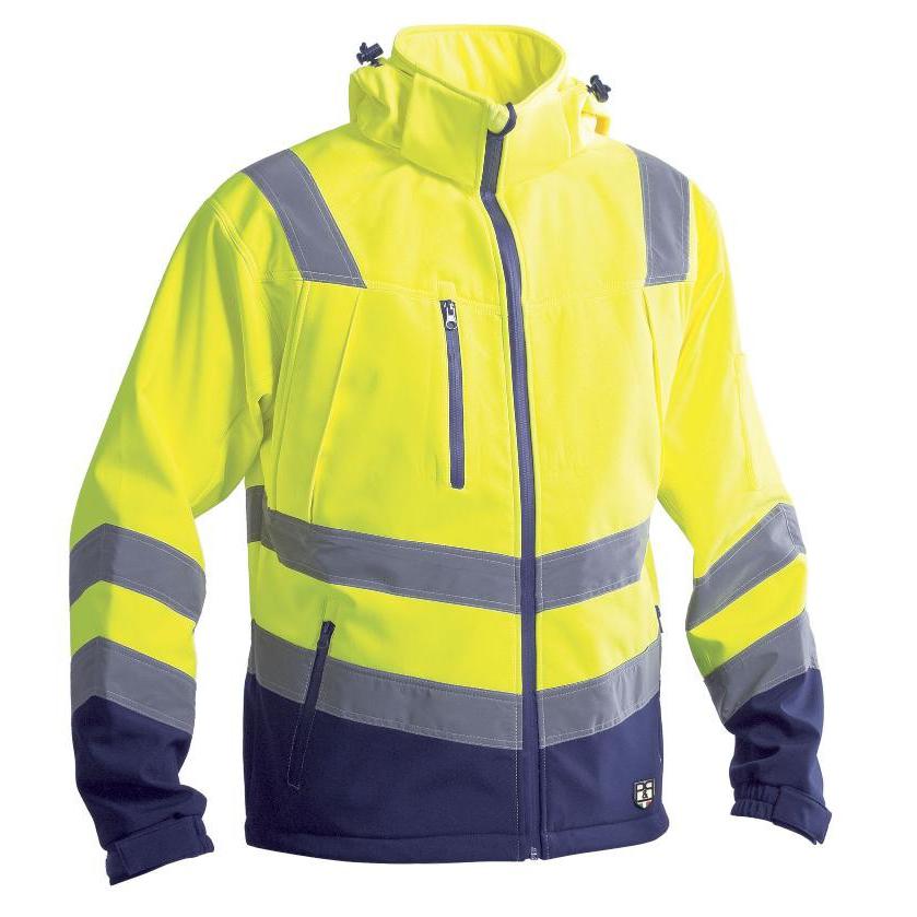 Giacca da Lavoro Alta visibilit� Multitasche Softshell P&P Loyal GGXA7 414