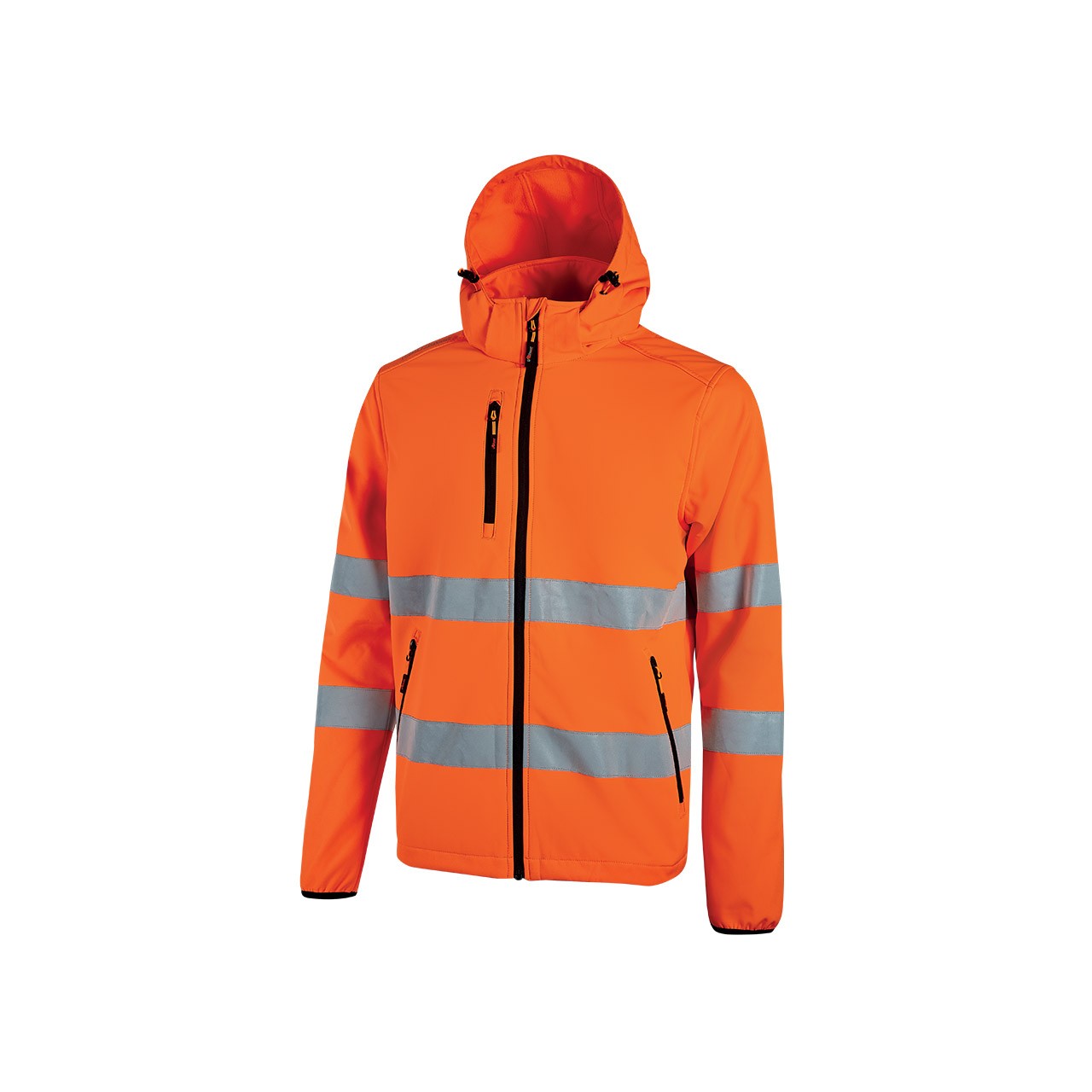 Giacca da Lavoro Alta Visibilit� Multitasche Softshell Stretch Idrorepellente U-Power Cursa WHL318