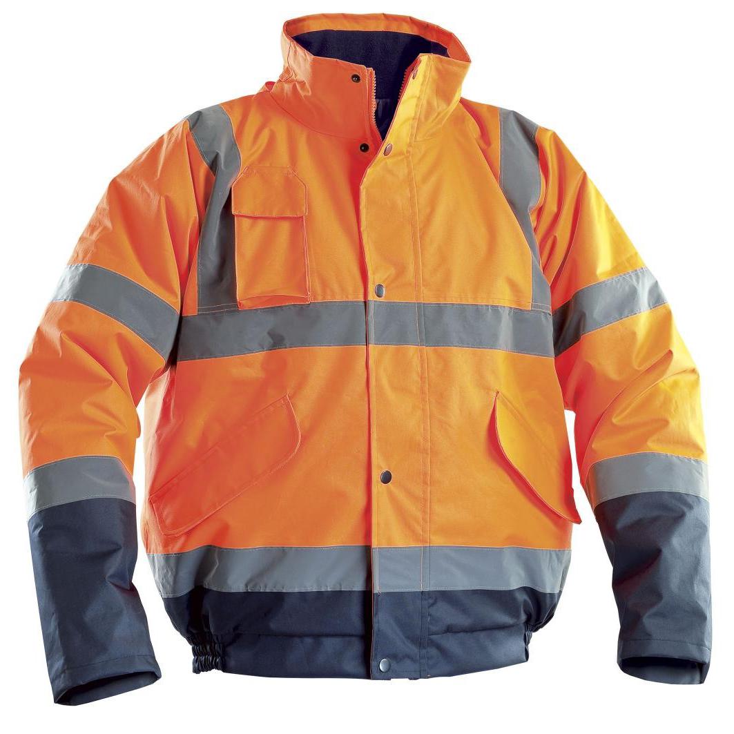 Giacca da Lavoro Bomber Highway 300D Alta visibilit� Multitasche Invernale P&P Loyal GGXV5 413