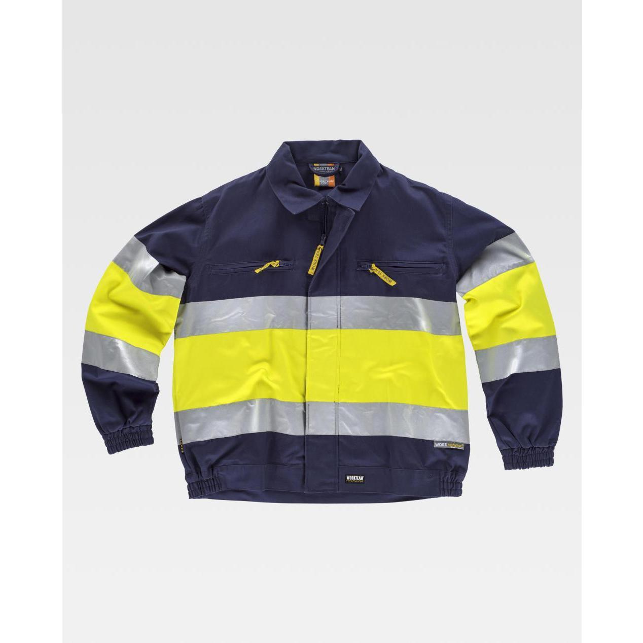 Giacca da Lavoro Combinata Alta Visibilit� con Bande C4119 - Workteam