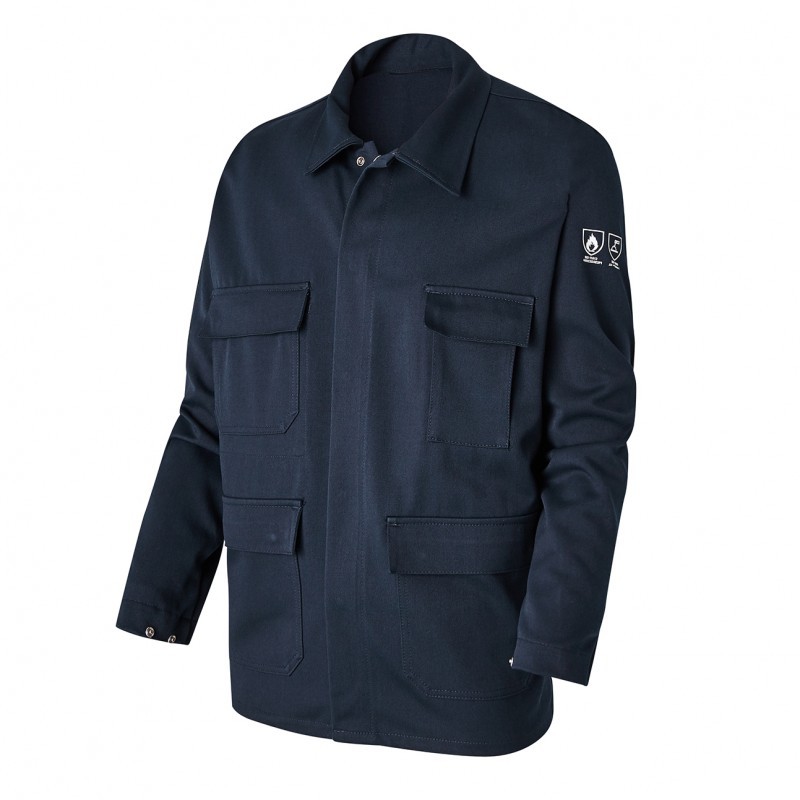 Giacca da Lavoro Ignifuga Multitasche Molinel Tech Pro Metal 060VE69ASMAR