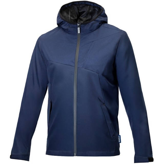 Giacca da Lavoro Impermeabile Con Cappuccio Sparco Windbreaker Elbert BTJ0006B0