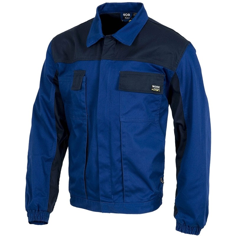 Giacca da lavoro invernale multitasche ad alta resistenza con cerniera in nylon - Workteam
