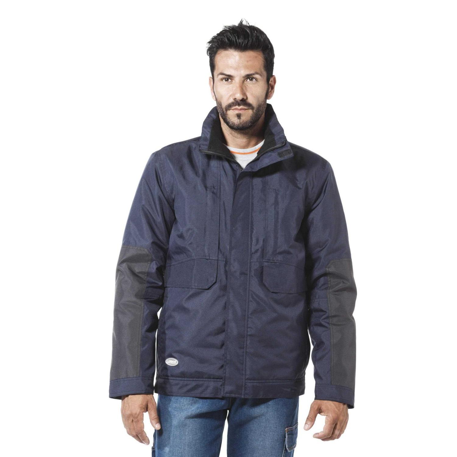 Giacca da Lavoro Logica Multitasche Impermeabile Con Capuccio KAJAK1-L