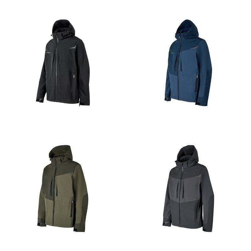 Giacca da Lavoro Multitasche Stretch Softshell U-Power Verve WFU340