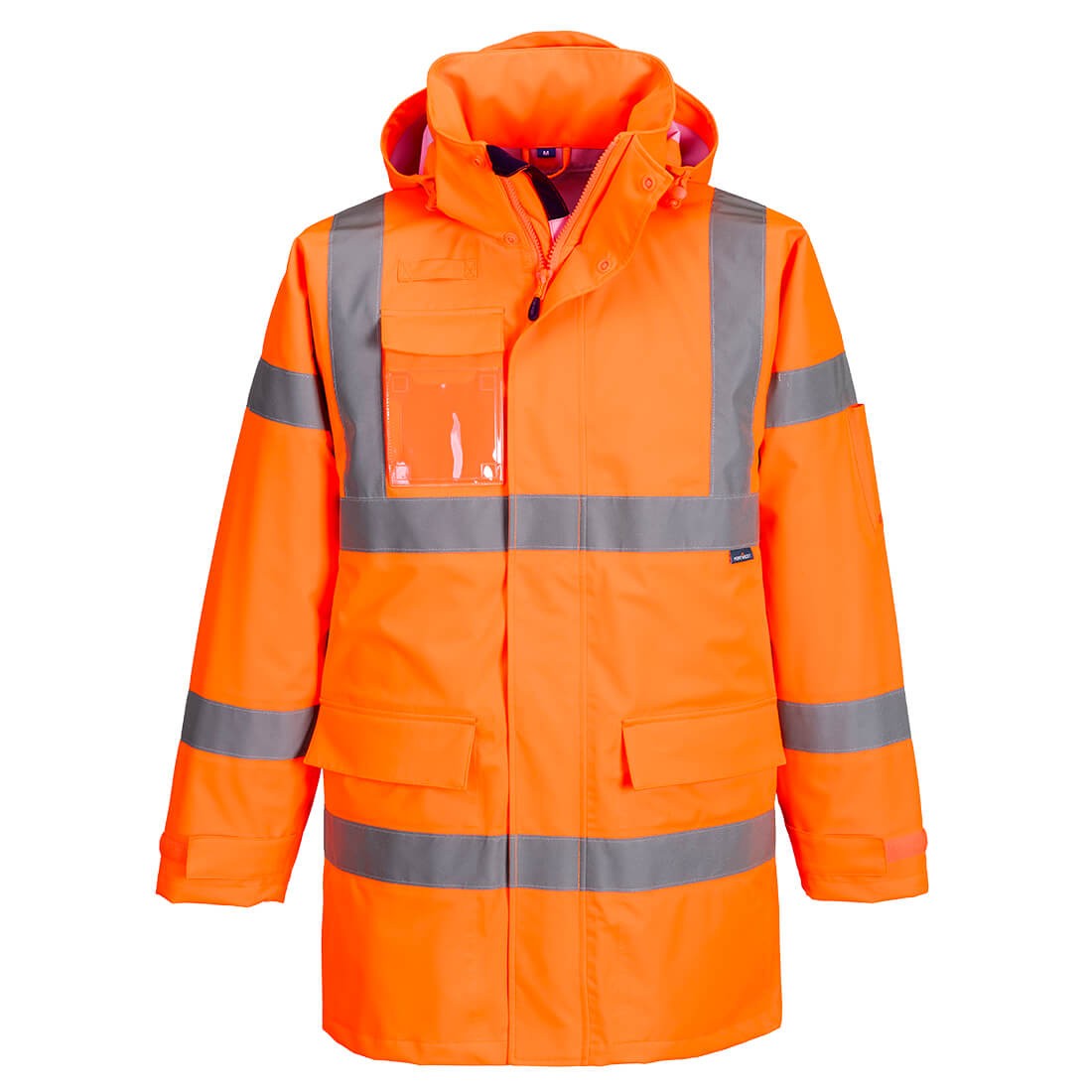 Giacca da Lavoro Portwest Alta Visibilit� Da Pioggia Extreme Hi-Vis S599 Impermeabile Multitasche