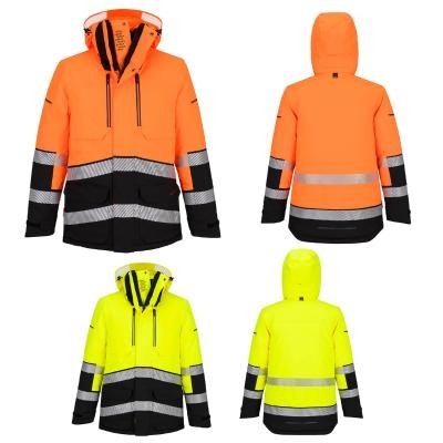 Giacca da Lavoro Portwest Alta Visibilit� EV467 Hi-Vis Multitasche Invernale