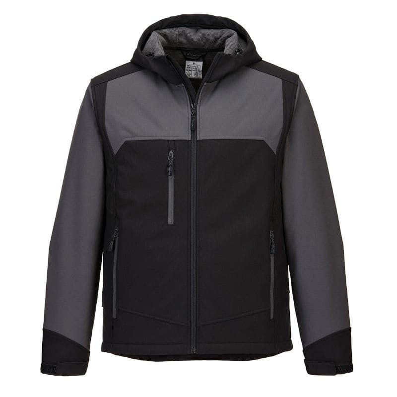 Giacca da Lavoro Portwest Softshell con Cappuccio KX362