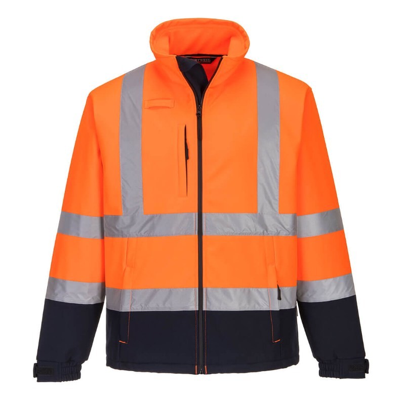 Giacca da Lavoro Softshell Bicolore ad Alta Visibilit� Portwest S425