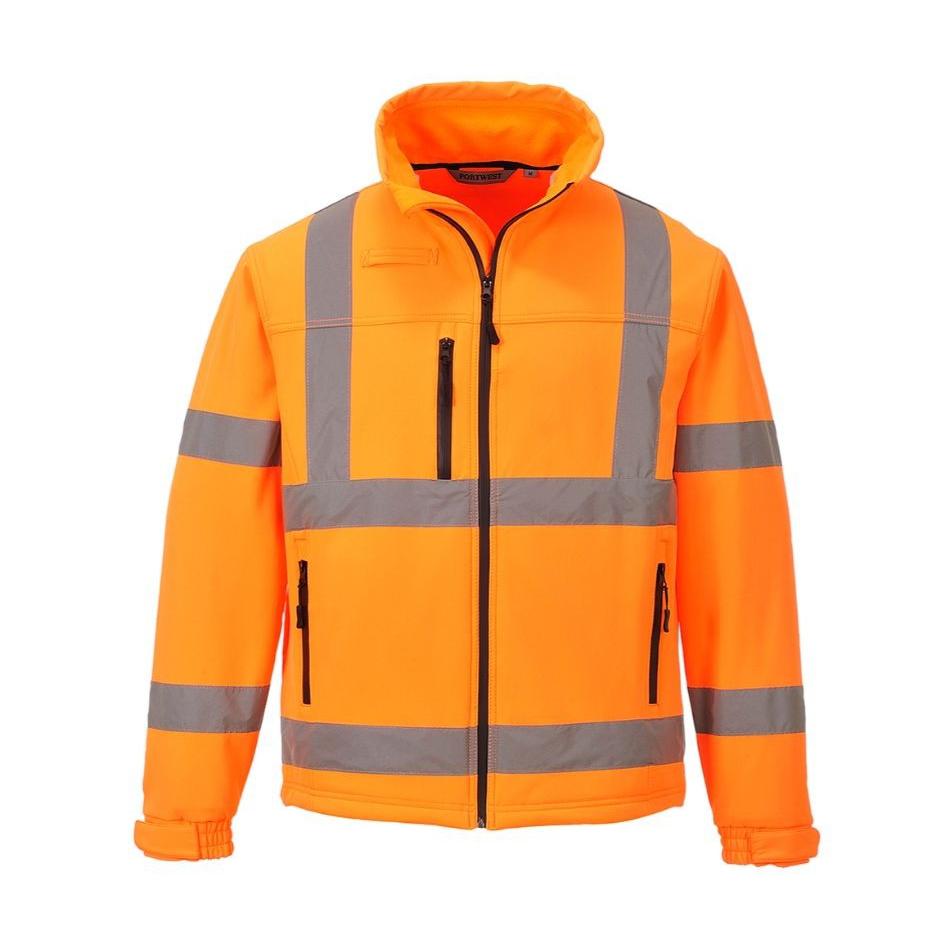 Giacca da Lavoro Softshell Elasticizzata Classic ad Alta Visibilit� Portwest S424