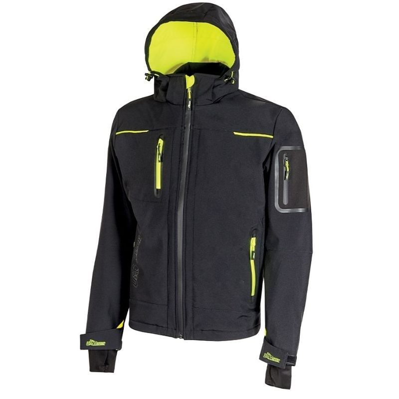 Giacca da Lavoro Softshell Stretch Elasticizzata U-Power Space FU187BC