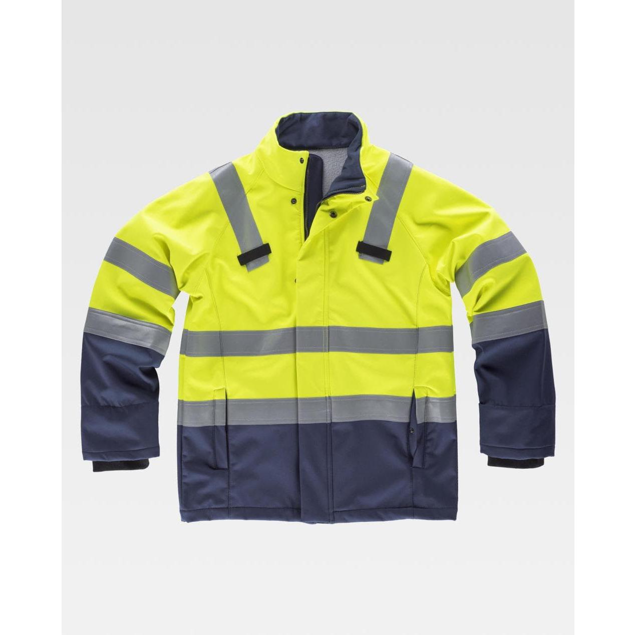 Giacca da Lavoro Workshell Ignifuga Antistatica Alta Visibilit� S9591 - Workteam