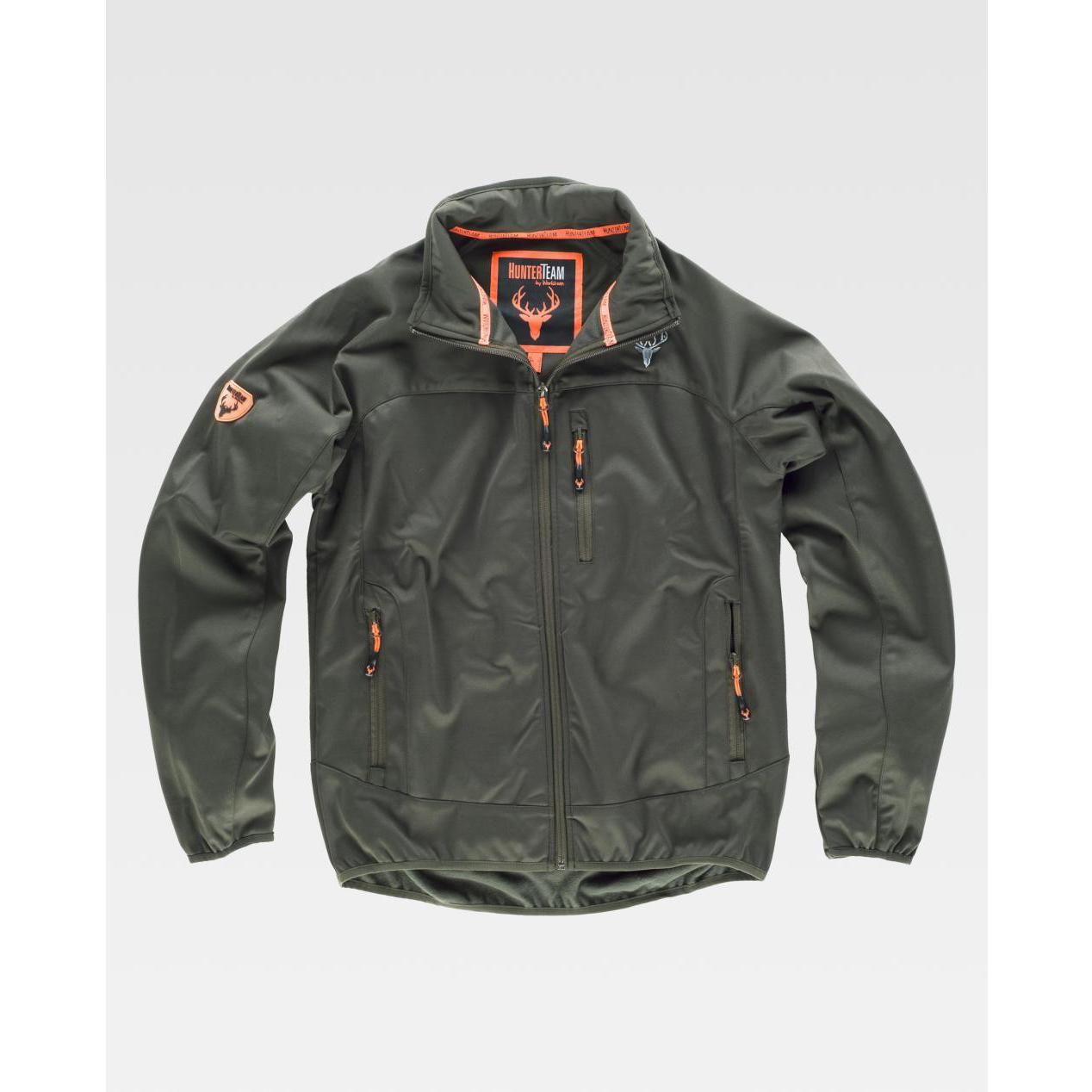 Giacca da Lavoro Workshell Interno Felpato Caccia S8640 - Workteam