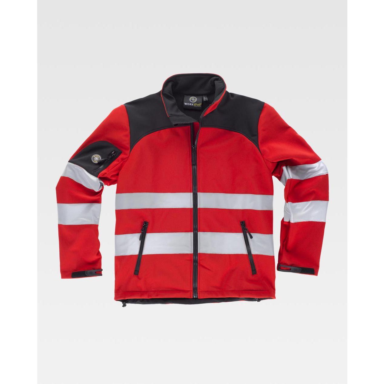 Giacca da Lavoro Workshell Ripstop Stretch Alta Visibilit� C2931 - Workteam