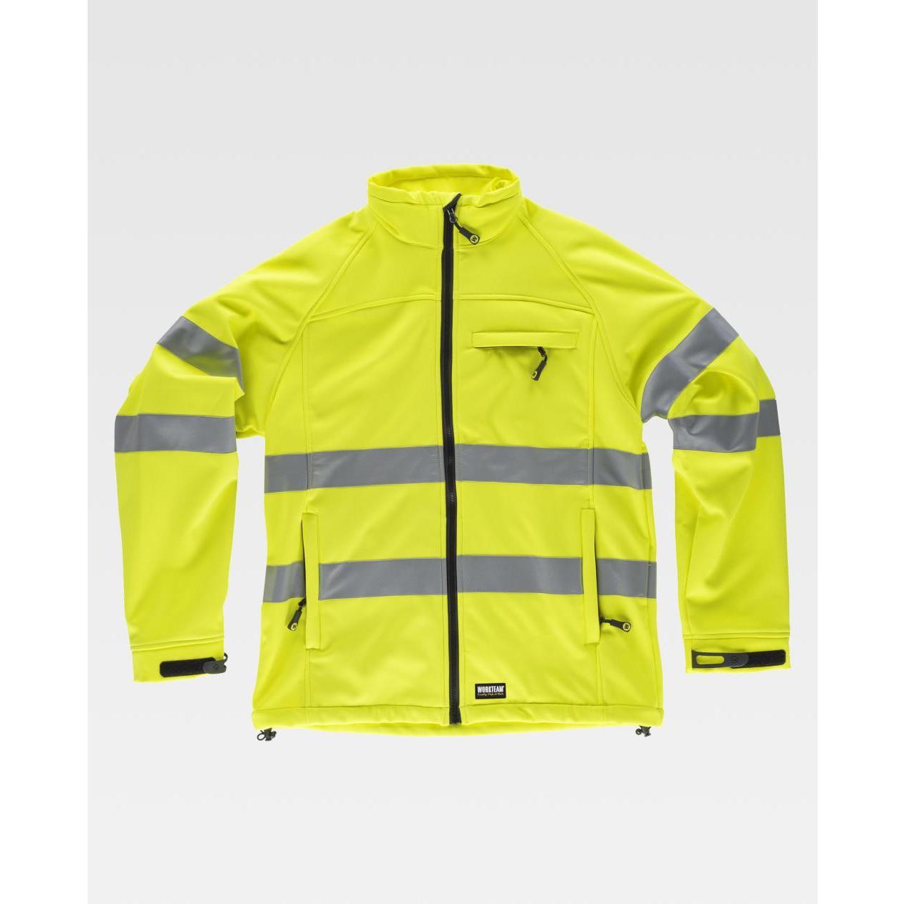 Giacca da Lavoro Workshell Stretch Alta Visibilit� S9535 - Workteam