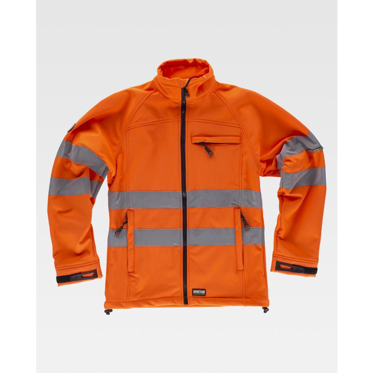 Giacca da Lavoro Workshell Stretch Alta Visibilit� S9535 - Workteam