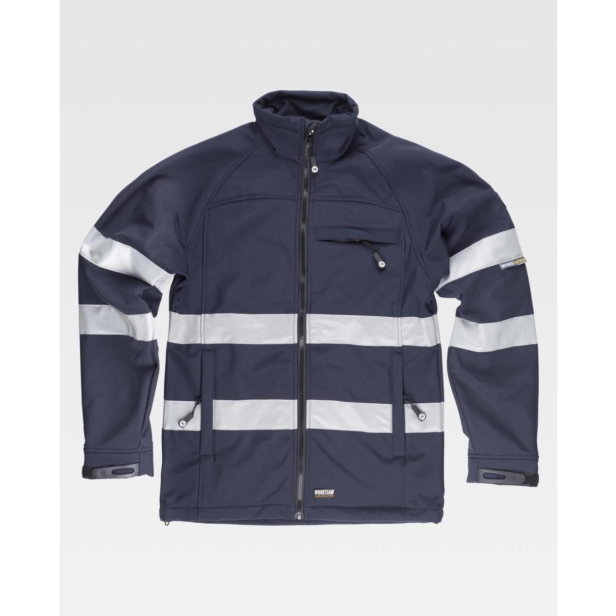 Giacca da Lavoro Workshell Stretch con Cerniera S9035 - Workteam