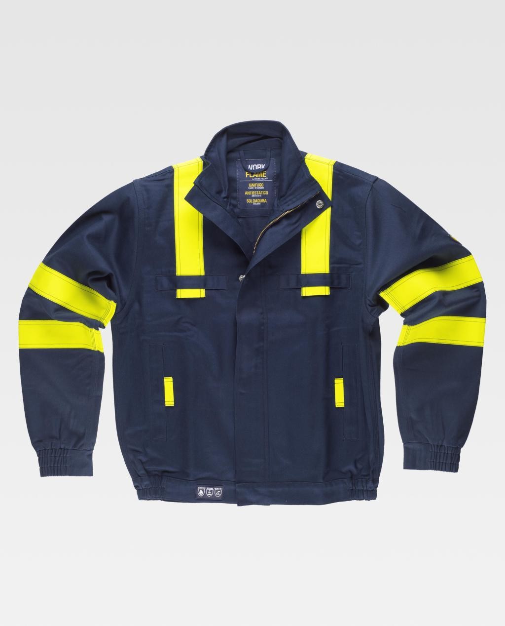 Giacca da Lavoro Workteam Ignifuga Antistatica Alta Visibilit� B1194