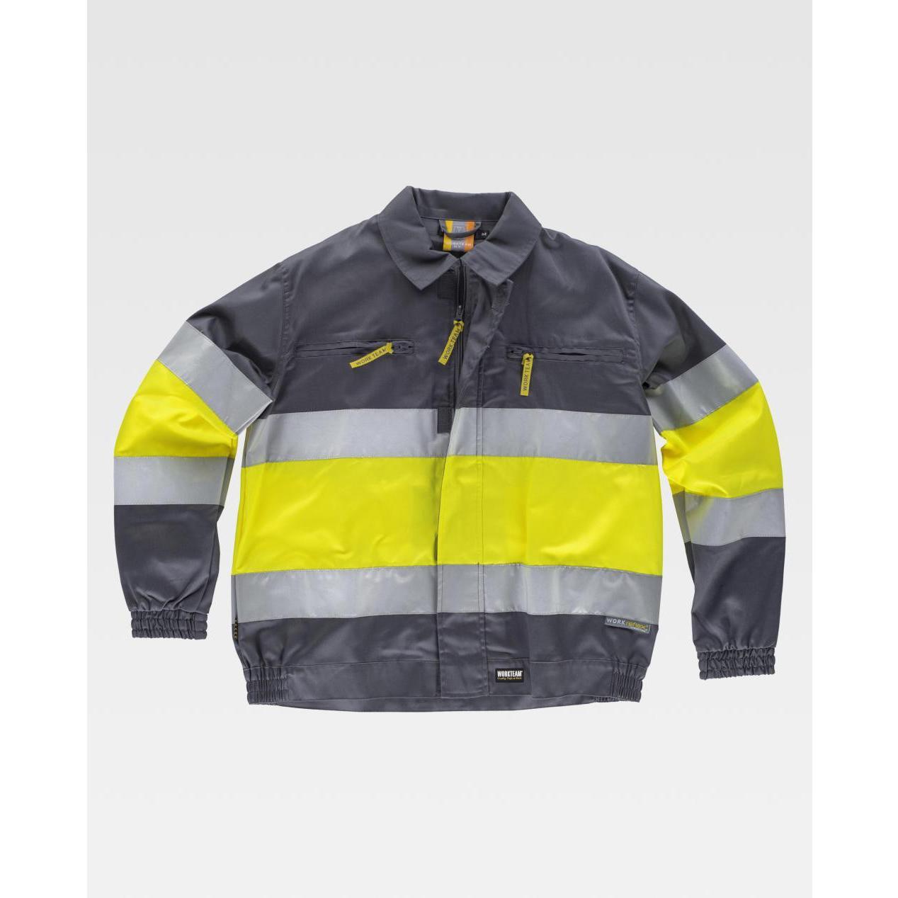 Giacca da Lavoro Workteam Multitasche Alta Visibilit� C4110