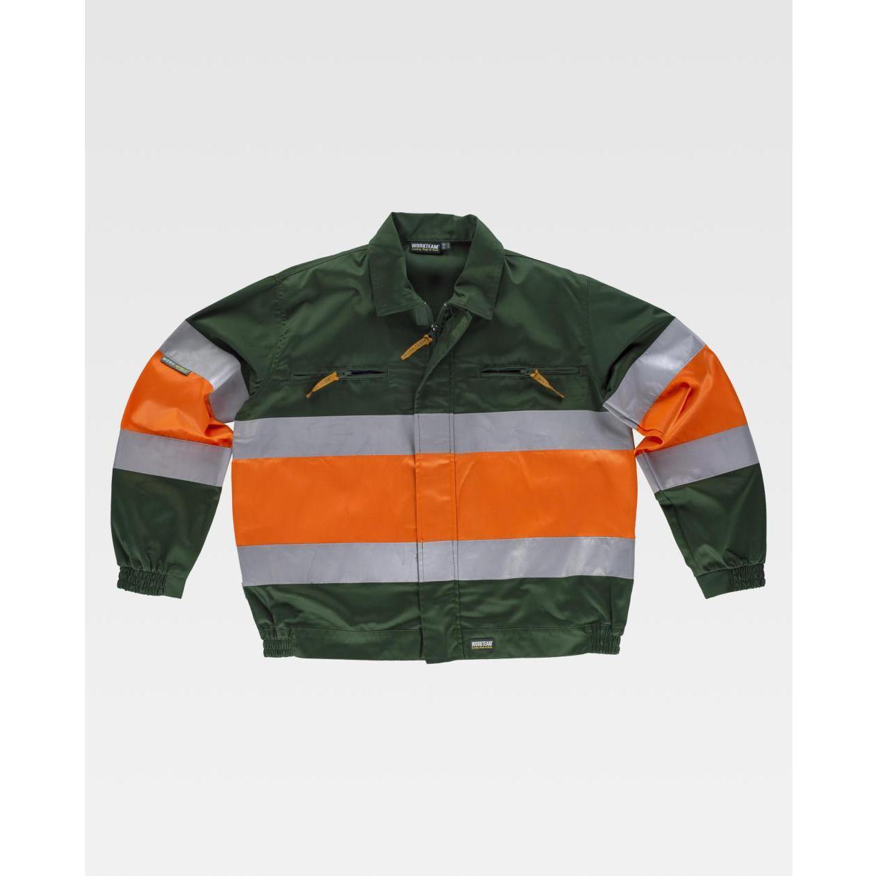 Giacca da Lavoro Workteam Multitasche Alta Visibilit� C4110