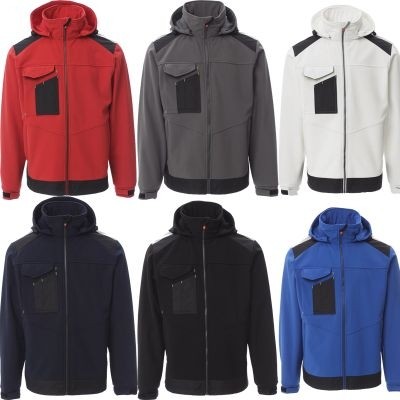 Giacca Ergonomica multitasche in Softshell Performer 2.0 - Payper AY 7231