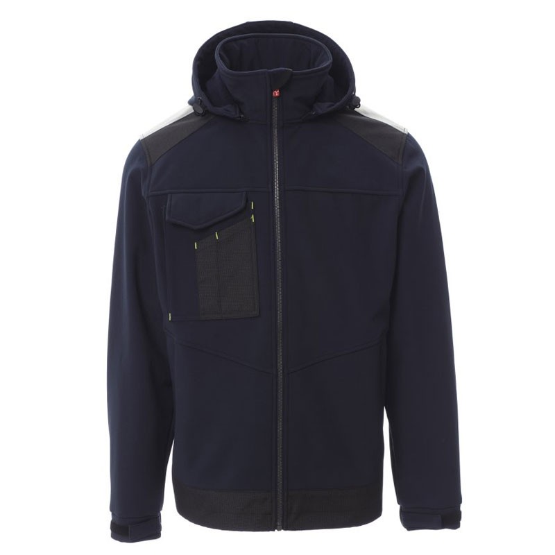 Giacca Ergonomica multitasche in Softshell Performer 2.0 - Payper AY 7231