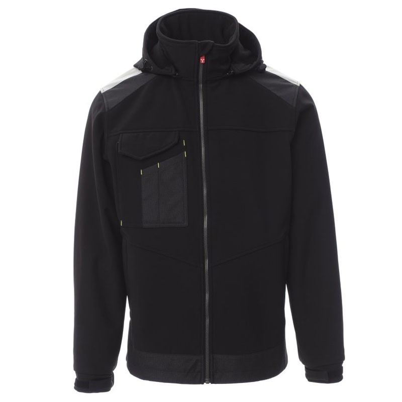 Giacca Ergonomica multitasche in Softshell Performer 2.0 - Payper AY 7231