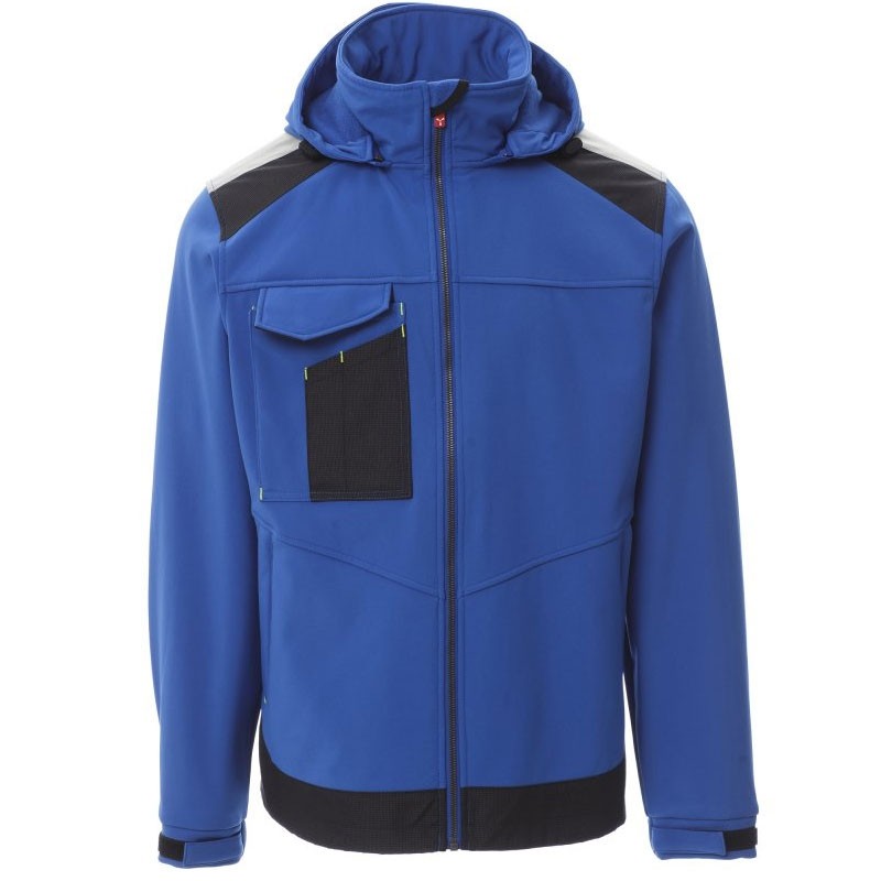 Giacca Ergonomica multitasche in Softshell Performer 2.0 - Payper AY 7231