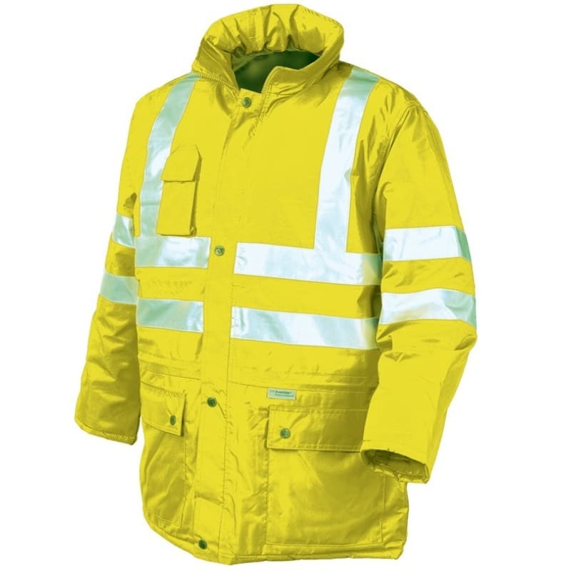 Giacca Impermeabile Traspirante Alta Visibilit� ISSA LINE - 04643N
