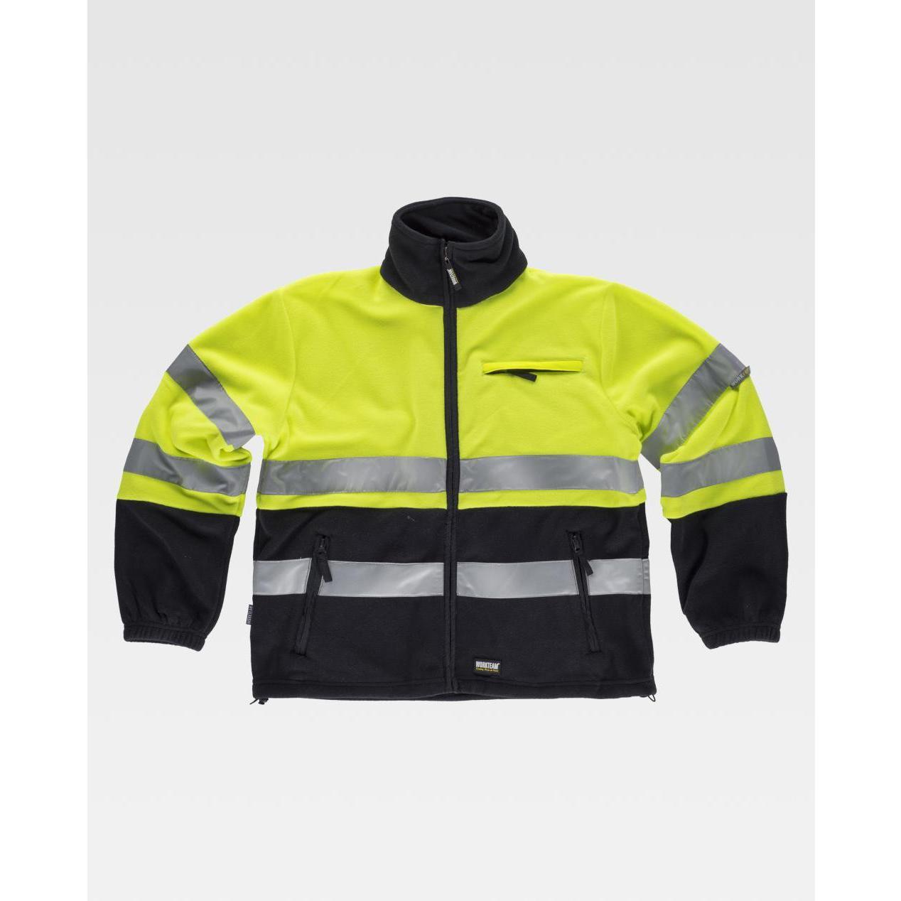 Giacca in Pile da Lavoro Alta Visibilit� C4025 - Workteam