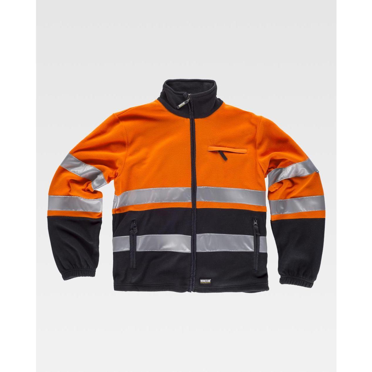 Giacca in Pile da Lavoro Alta Visibilit� C4025 - Workteam