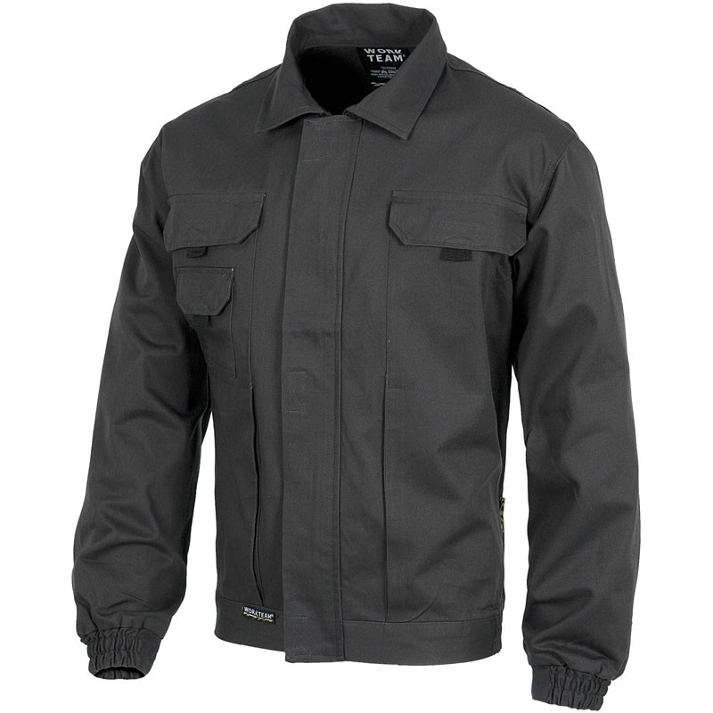 Giacca multitasche ad alta resistenza in cotone - Workteam