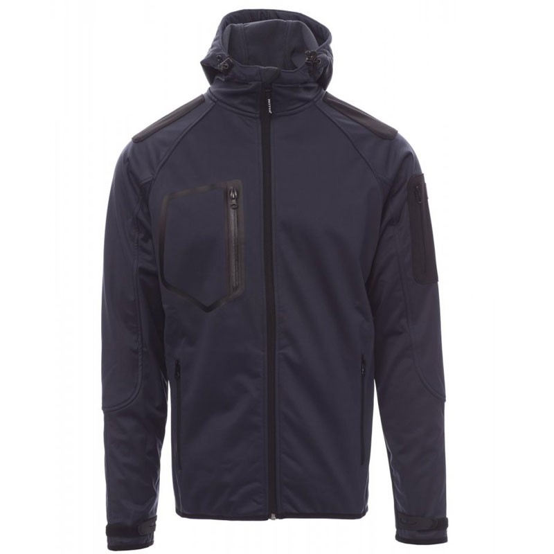 Giacca Softshell Ergonomica con Manica Raglan e Cappuccio Sagomato Extreme - Payper AY 7235