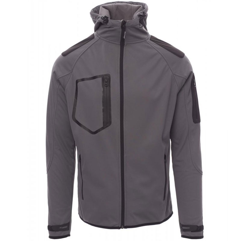 Giacca Softshell Ergonomica con Manica Raglan e Cappuccio Sagomato Extreme - Payper AY 7235