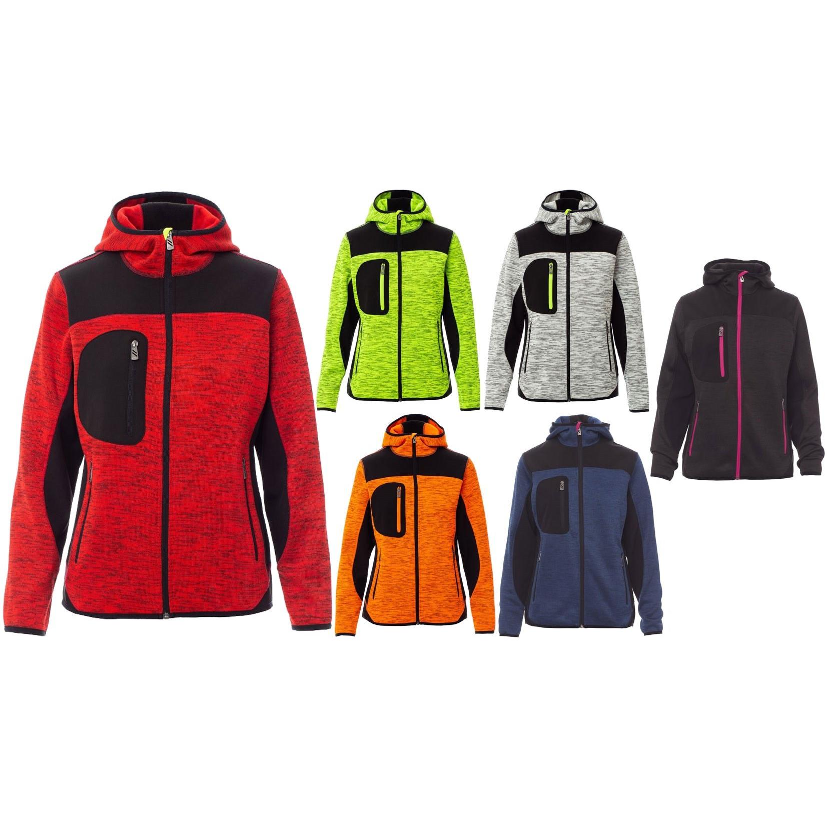 Giacca Softshell Multitasche Ergonomica Lavorata a Maglia Trip Donna - Payper TRIP LADY