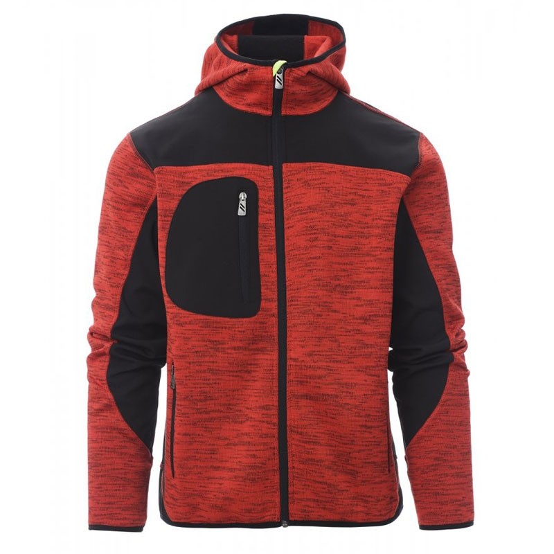 Giacca Softshell Multitasche Ergonomica Lavorata a Maglia Trip - Payper