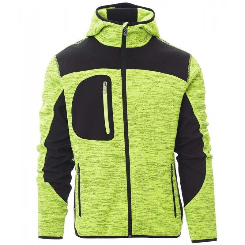 Giacca Softshell Multitasche Ergonomica Lavorata a Maglia Trip - Payper