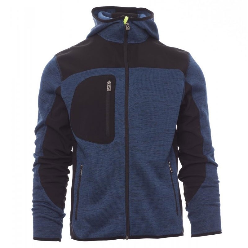 Giacca Softshell Multitasche Ergonomica Lavorata a Maglia Trip - Payper