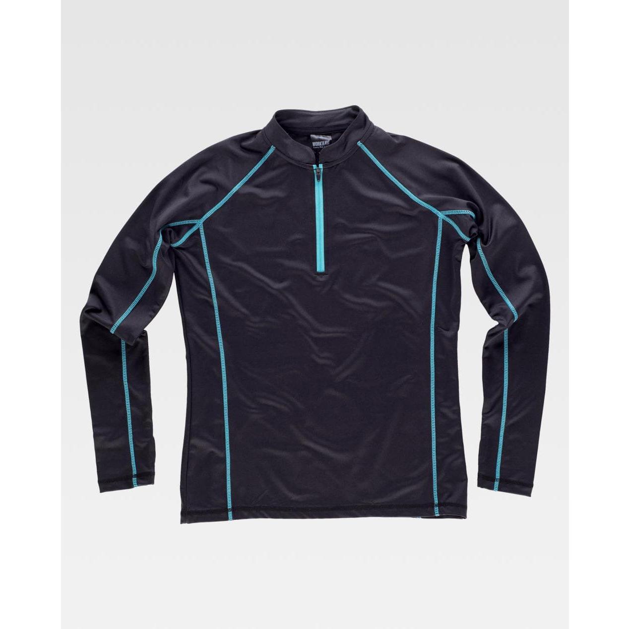 Giacca Sportiva Elasticizzata Mezza Zip S7555 - Workteam